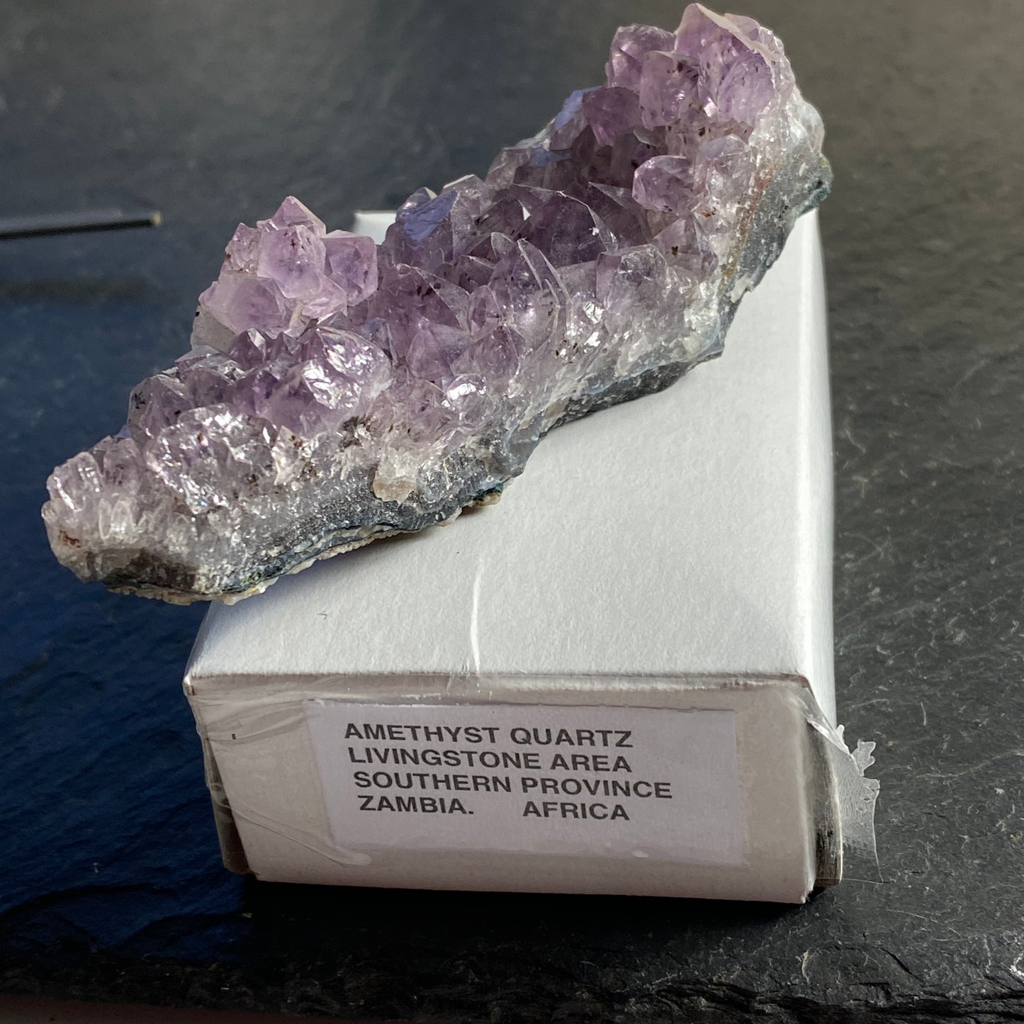 AMETHYST QUARTZ FROM LIVINGSTONE AREA, ZAMBIA. 76g MF1693