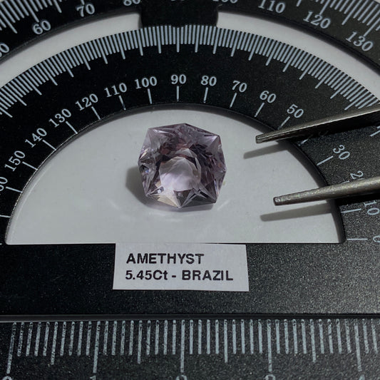 AMETHYST NATURAL GEMSTONE - AMETISTA, RIO GRANDE DO SUL, BRAZIL 5.45Ct MFG5443