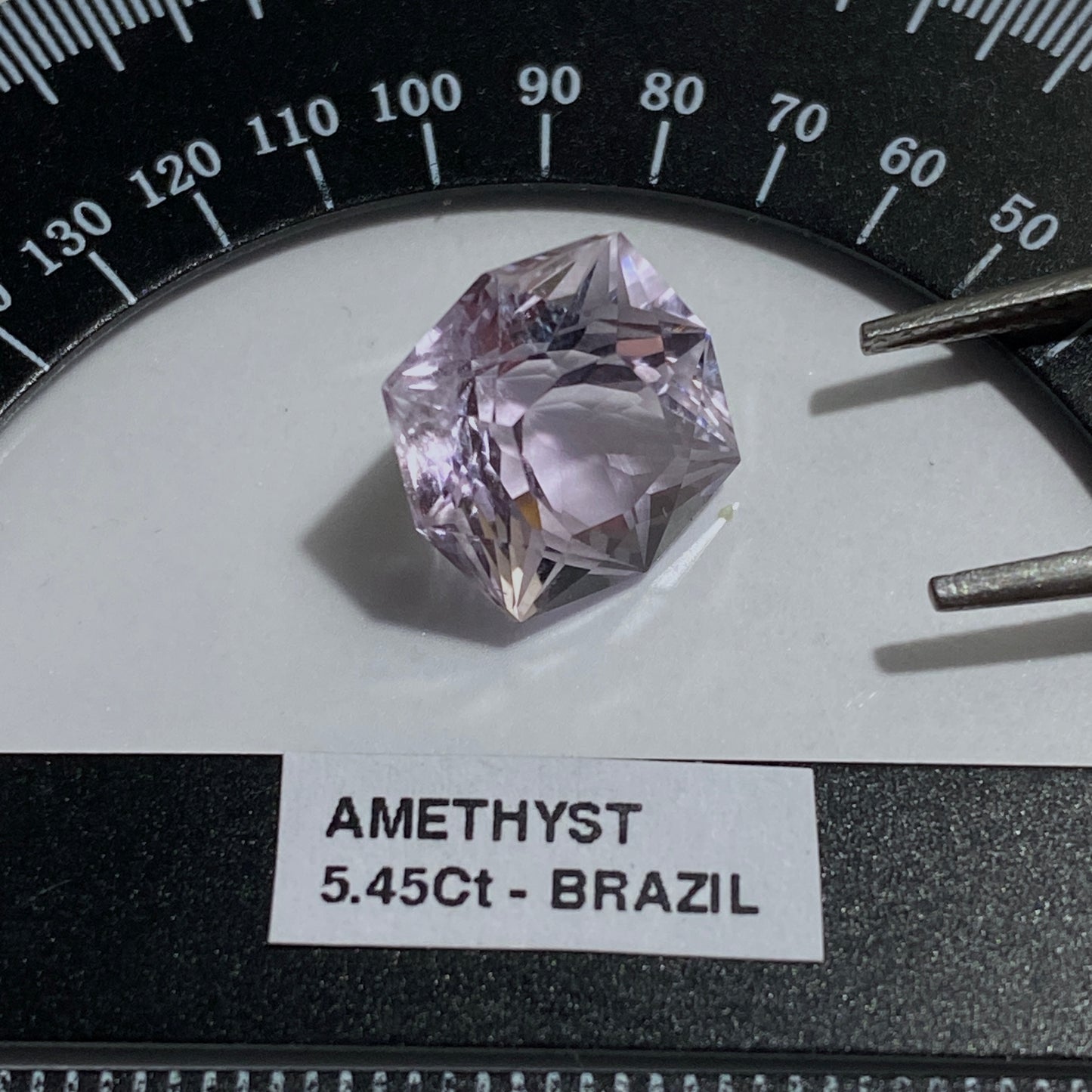 AMETHYST NATURAL GEMSTONE - AMETISTA, RIO GRANDE DO SUL, BRAZIL 5.45Ct MFG5443