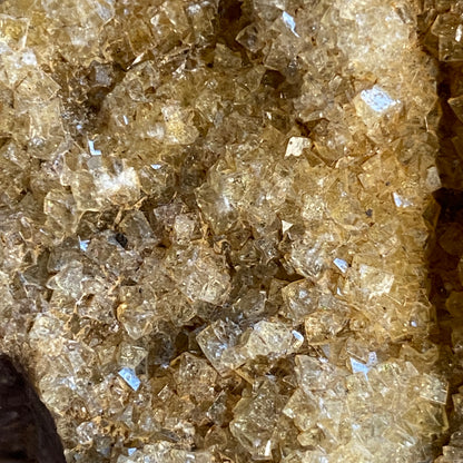 FLUORITE ON QUARTZ, RAMPGILL MINE, CUMBRIA, ENGLAND 711g MF1695