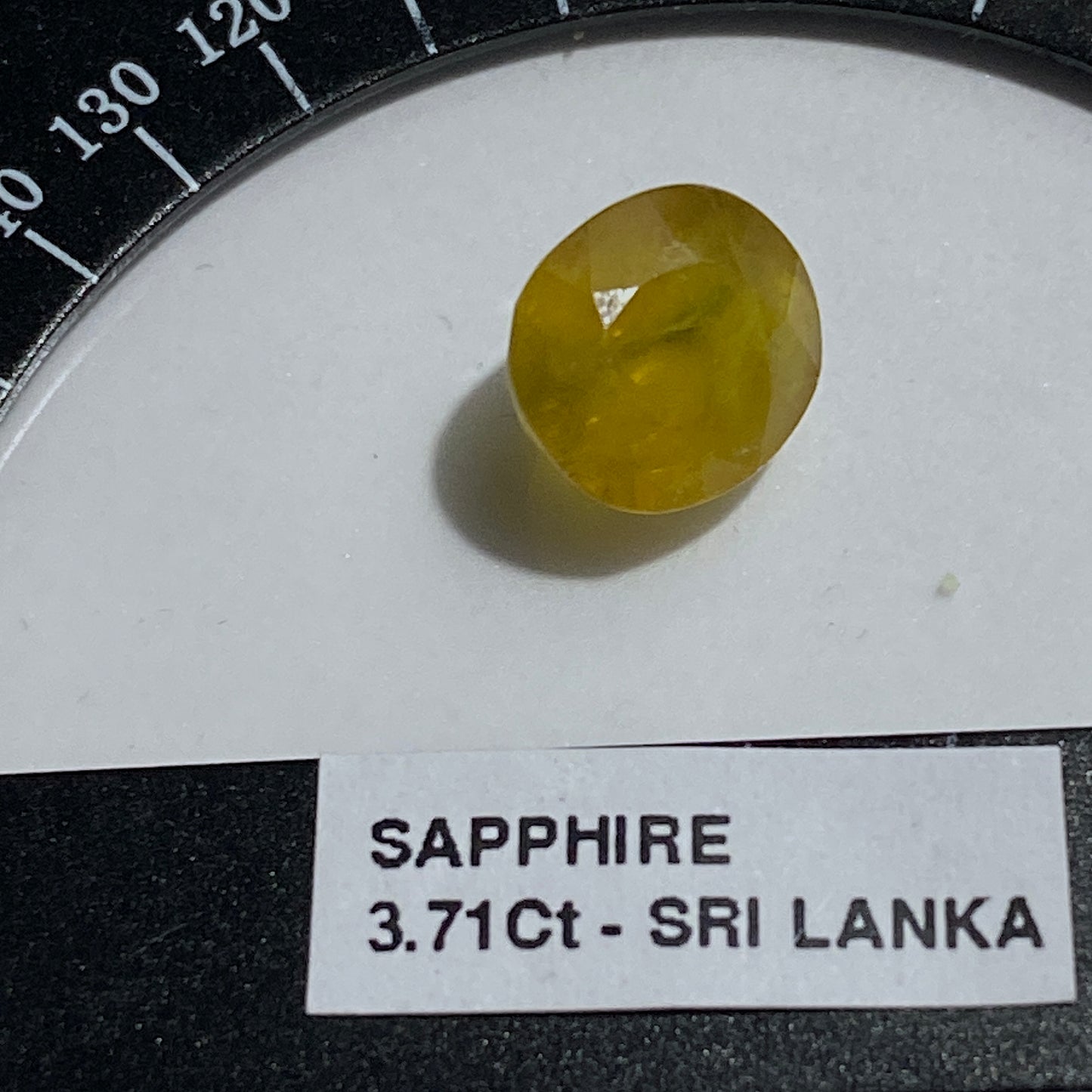 SAPPHIRE CORUNDUM NATURAL GEMSTONE - RATNAPURA, SRI LANKA 3.71Ct MFG5444