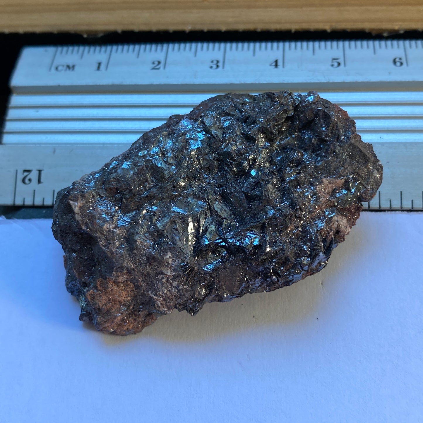 MICACEOUS HEMATITE [SPECULARITE], FLORENCE MINE, CUMBRIA. 36g MF1697