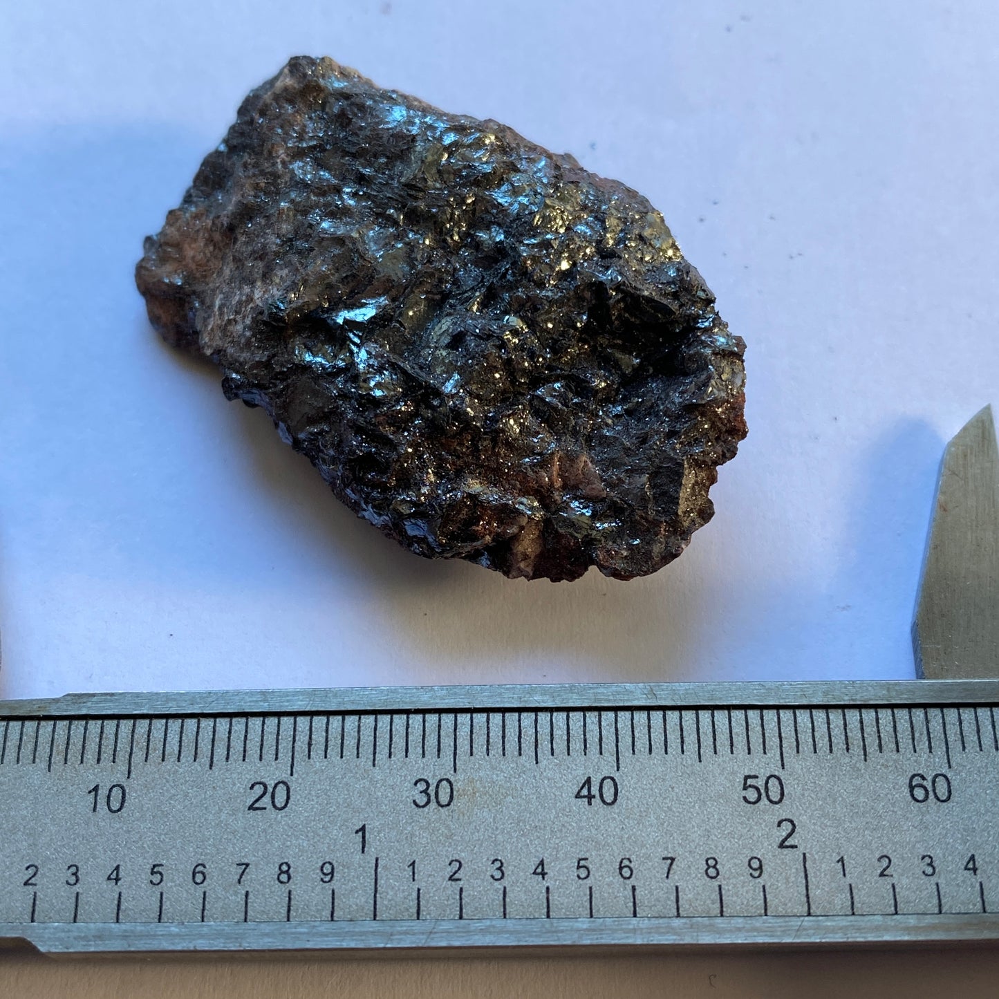 MICACEOUS HEMATITE [SPECULARITE], FLORENCE MINE, CUMBRIA. 36g MF1697