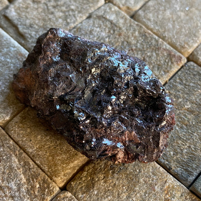 MICACEOUS HEMATITE [SPECULARITE], FLORENCE MINE, CUMBRIA. 36g MF1697