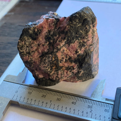 RHODONITE, SAN MARTIN MINE, ANCASH, PERU. 145g MF1698