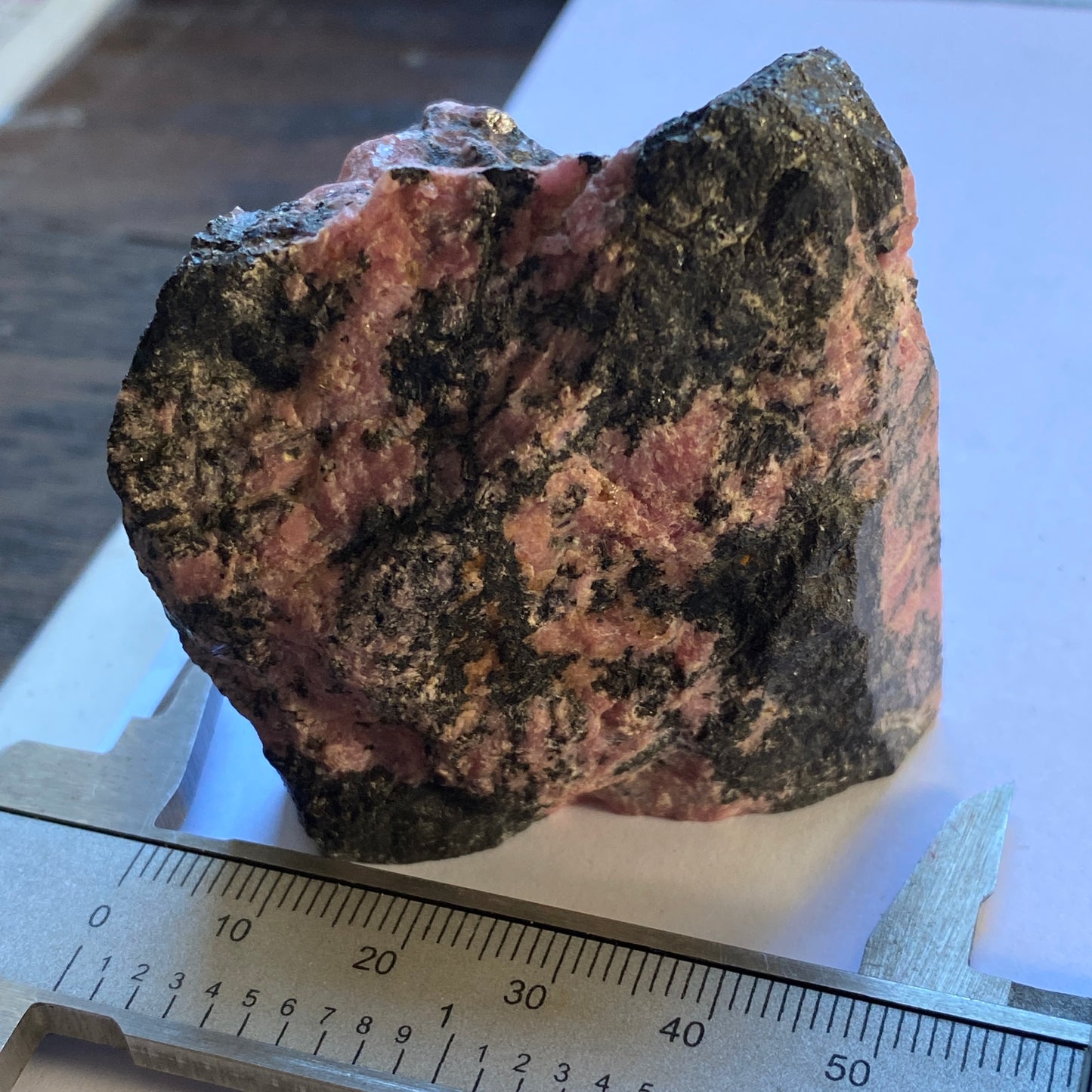 RHODONITE, SAN MARTIN MINE, ANCASH, PERU. 145g MF1698