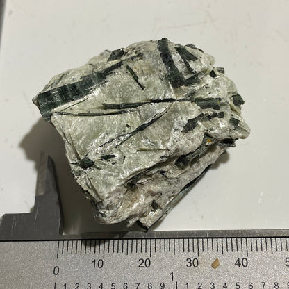 ACTINOLITE IN TALC SCHIST - LAKE WENATCHEE, CASCADES MTS.  U.S.A. 48g MF4107