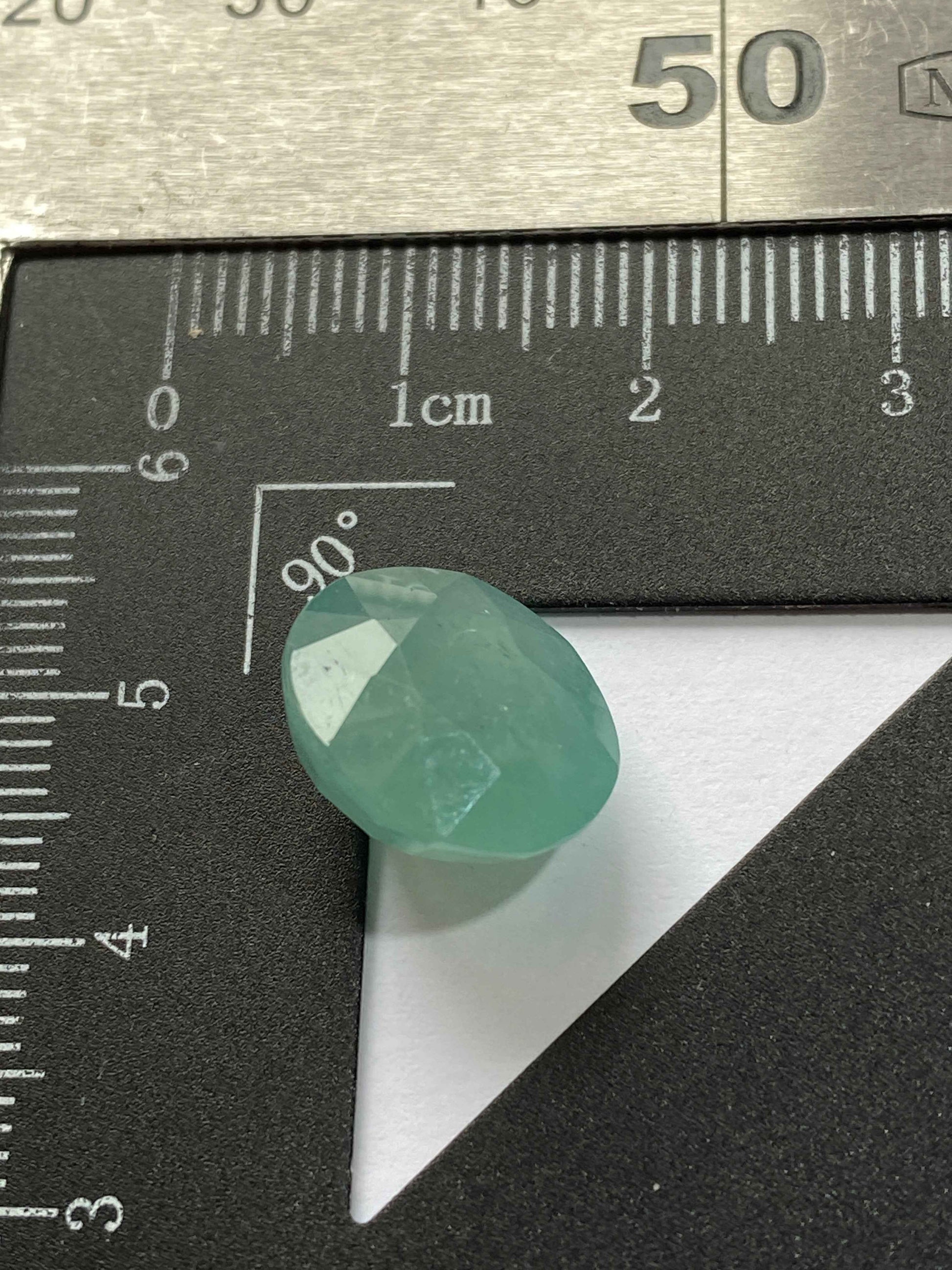 GRANDIDIERITE NATURAL GEMSTONE : VOHIBOLA, BAHARA, MADAGASCAR 9.45Ct MFG4938