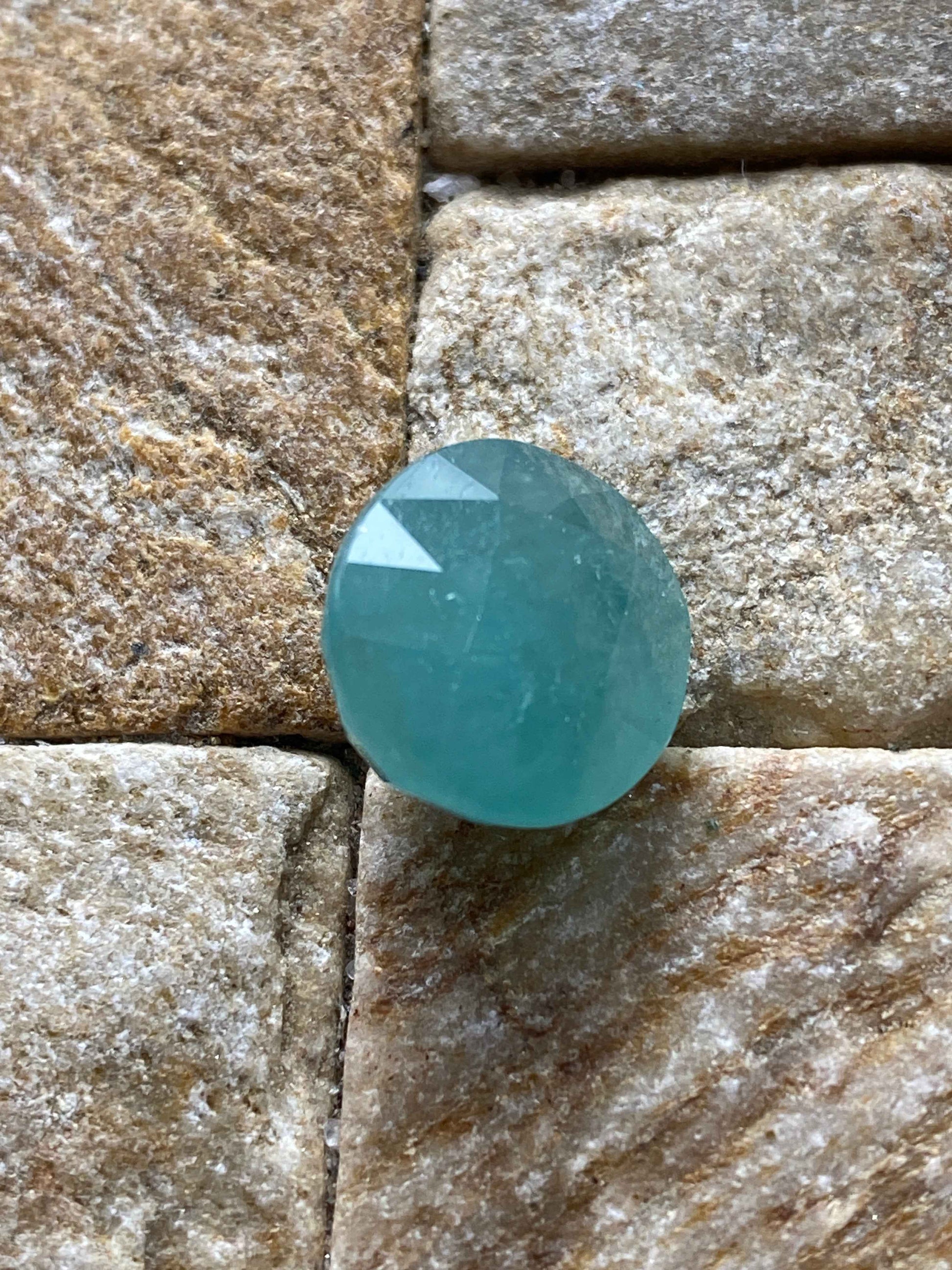GRANDIDIERITE NATURAL GEMSTONE : VOHIBOLA, BAHARA, MADAGASCAR 9.45Ct MFG4938