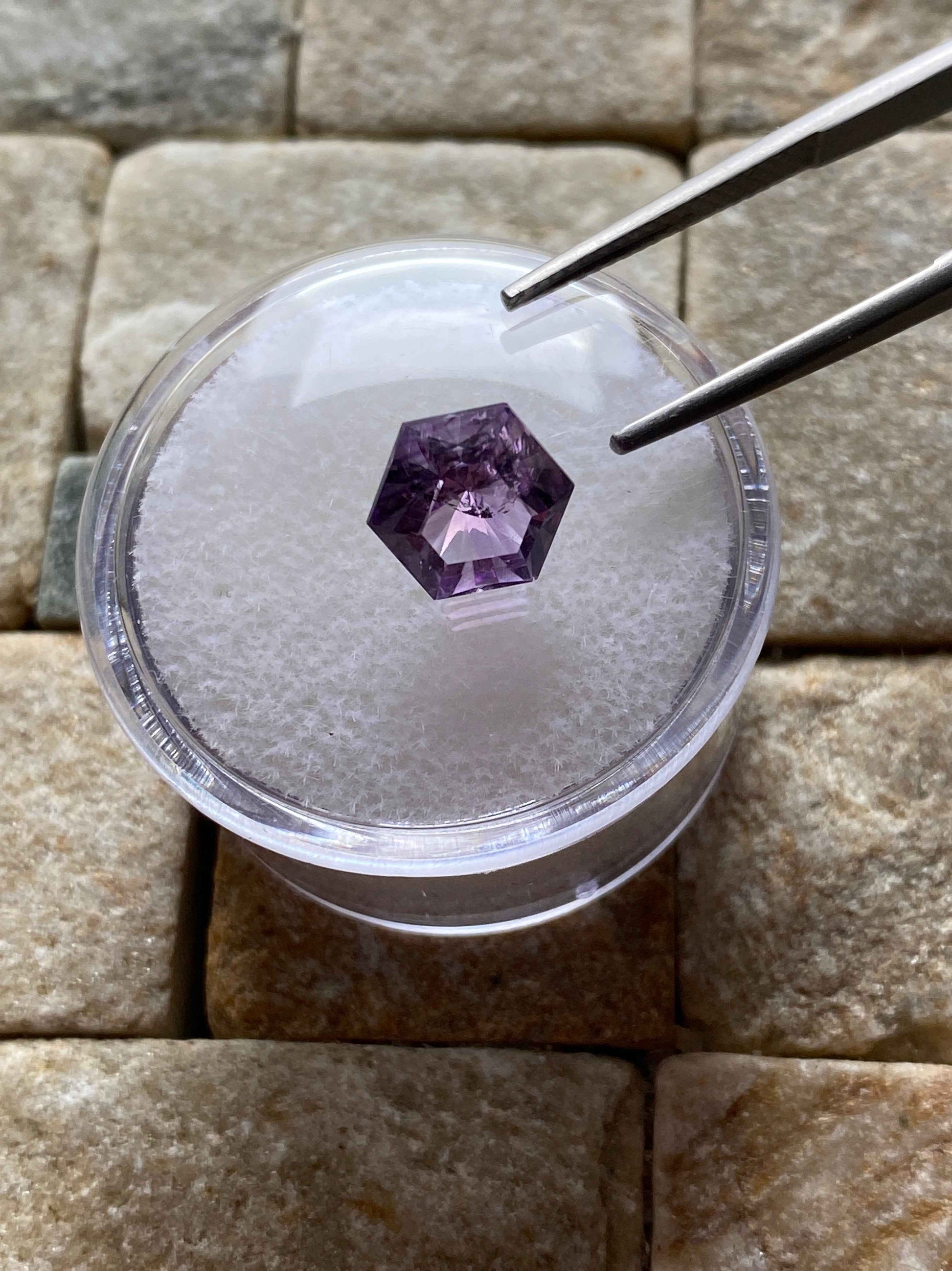 AMETHYST NATURAL GEMSTONE : PIEDRA PARADA, VERACRUZ, MEXICO 2.07Ct MFG4911