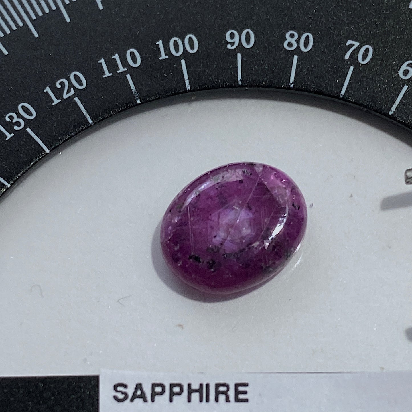 SAPPHIRE  CORUNDUM NATURAL GEMSTONE - ZAZAFOTSY, IHOROMBE, MADAGASCAR 4.03Ct. MFG5454