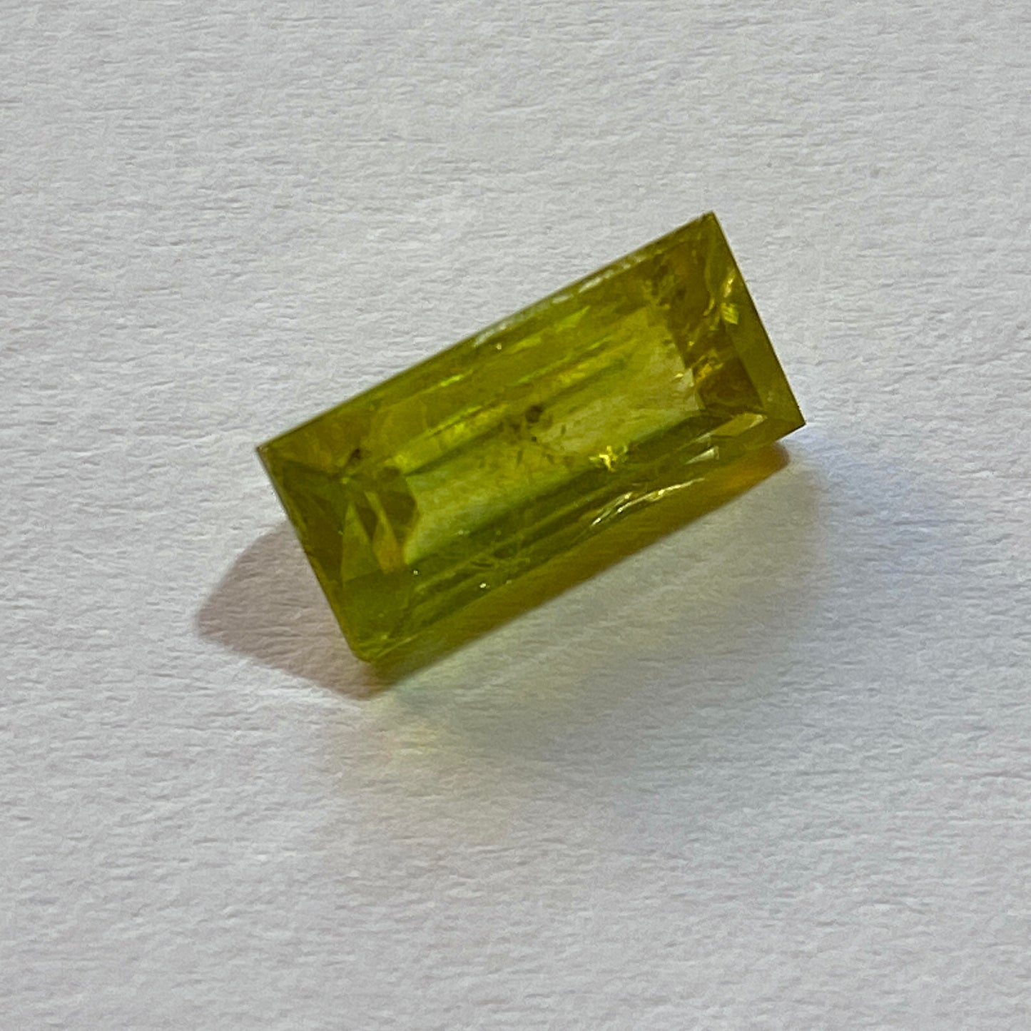 SPHENE [TITANITE] NATURAL MINED GEMSTONE - MINAS GERAIS, BRAZIL 1.88Ct MFG5001