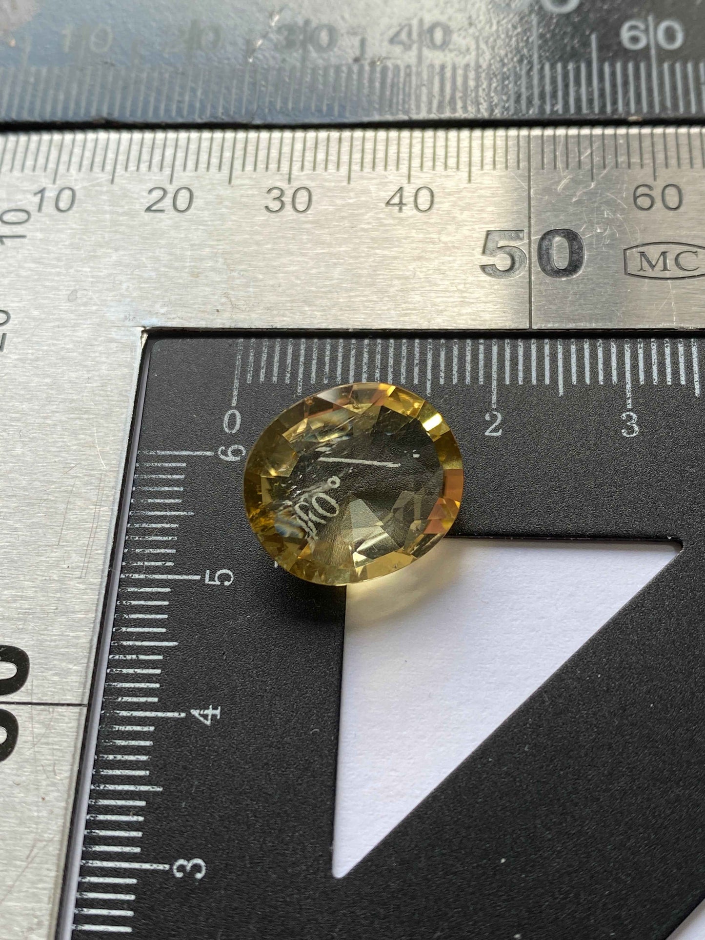 SCAPOLITE NATURAL GEMSTONE : SOAMATASY, IHOSY, MADAGASCAR 9.11Ct MFG4910
