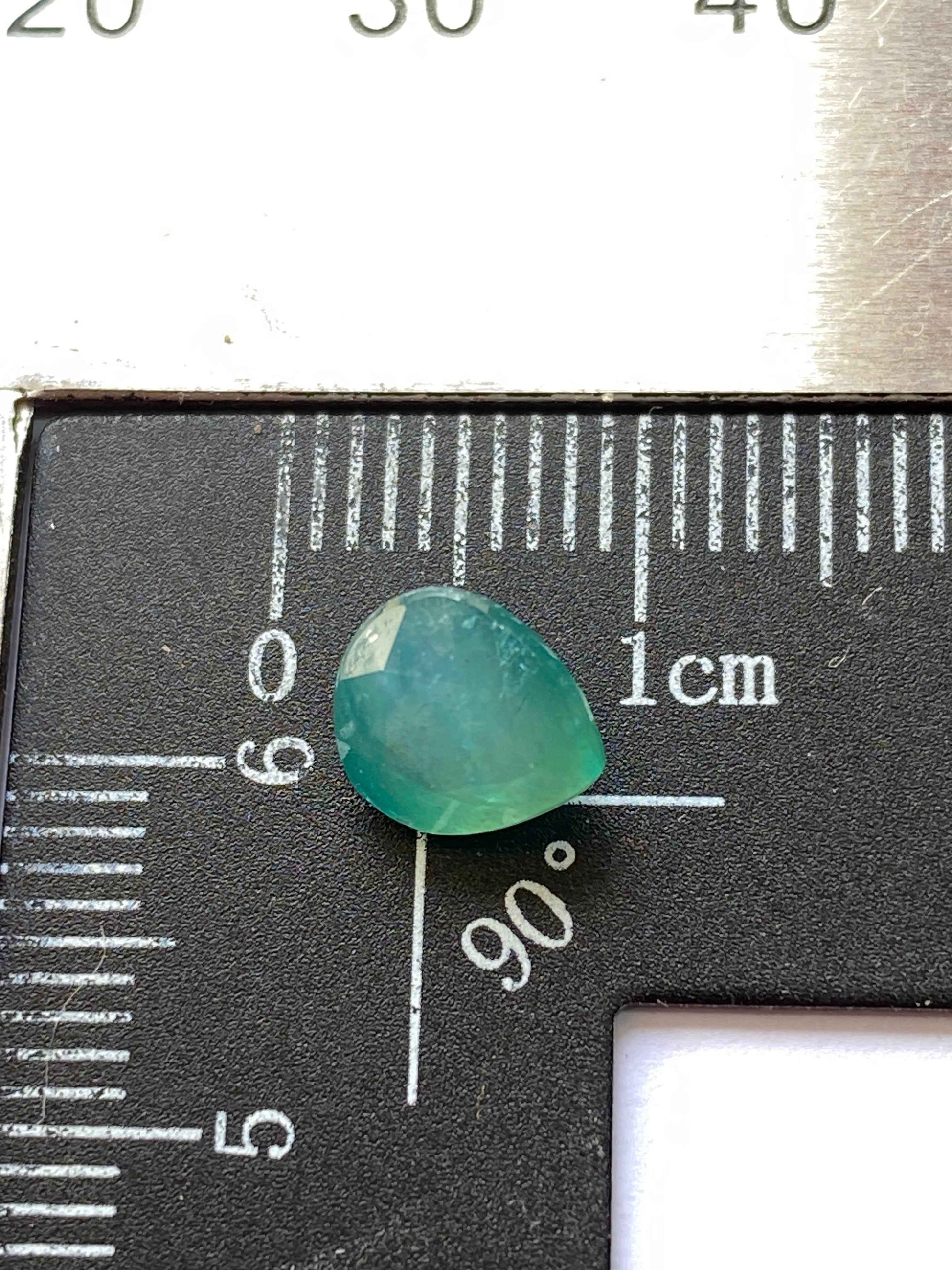 GRANDIDIERITE NATURAL GEMSTONE : VOHIBOLA, BAHARA, ANOSY, MADAGASCAR 1.45Ct MFG4907