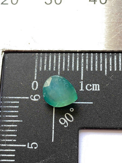 GRANDIDIERITE NATURAL GEMSTONE : VOHIBOLA, BAHARA, ANOSY, MADAGASCAR 1.45Ct MFG4907