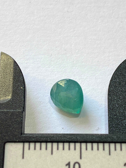 GRANDIDIERITE NATURAL GEMSTONE : VOHIBOLA, BAHARA, ANOSY, MADAGASCAR 1.45Ct MFG4907
