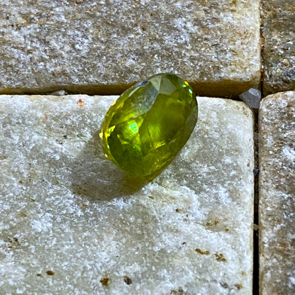 SPHENE [TITANITE] NATURAL GEMSTONE - IMILCHI, TAFILALET, MOROCCO 2.82Ct MFG5455