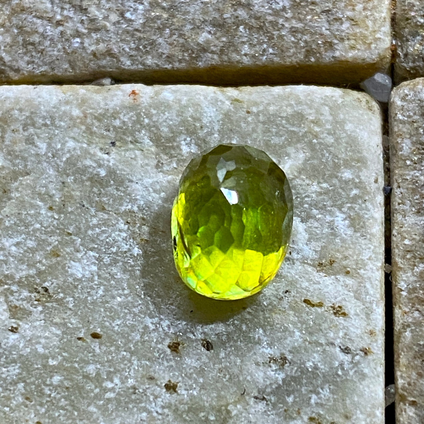 SPHENE [TITANITE] NATURAL GEMSTONE - IMILCHI, TAFILALET, MOROCCO 2.82Ct MFG5455