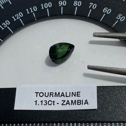 TOURMALINE NATURAL GEMSTONE - MKUSHI, CENTRAL PROV., ZAMBIA 1.13Ct. MFG5458