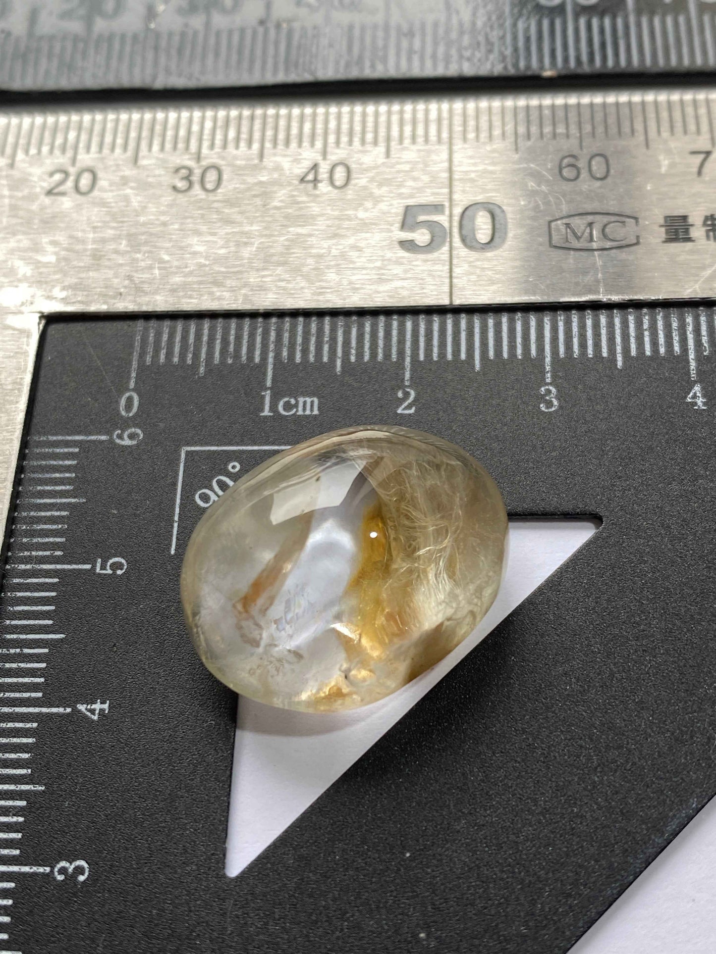 QUARTZ NATURAL GEMSTONE : CORONEL MURTA, MINAS GERAIS, BRAZIL 30.28Ct MFG4914