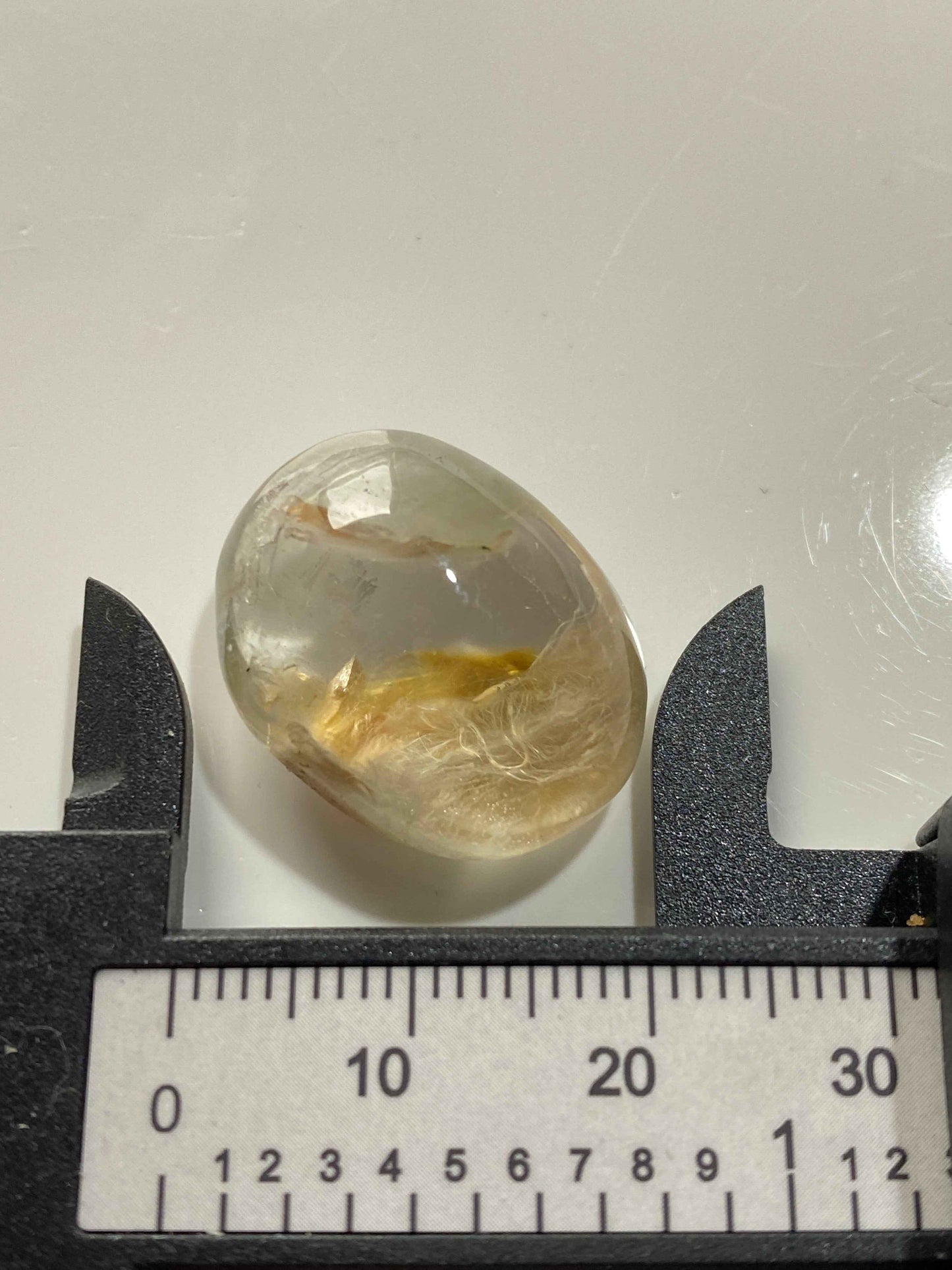 QUARTZ NATURAL GEMSTONE : CORONEL MURTA, MINAS GERAIS, BRAZIL 30.28Ct MFG4914