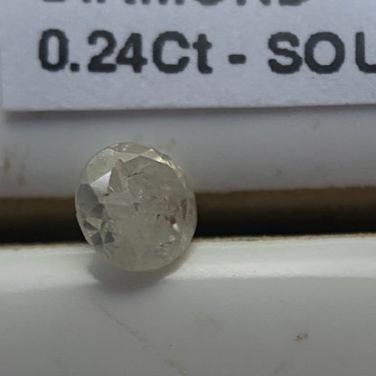 DIAMOND NATURAL MINED GEMSTONE - KIMBERLEY, NORTHERN CAPE, SOUTH AFRICA 0.24Ct MFG5460