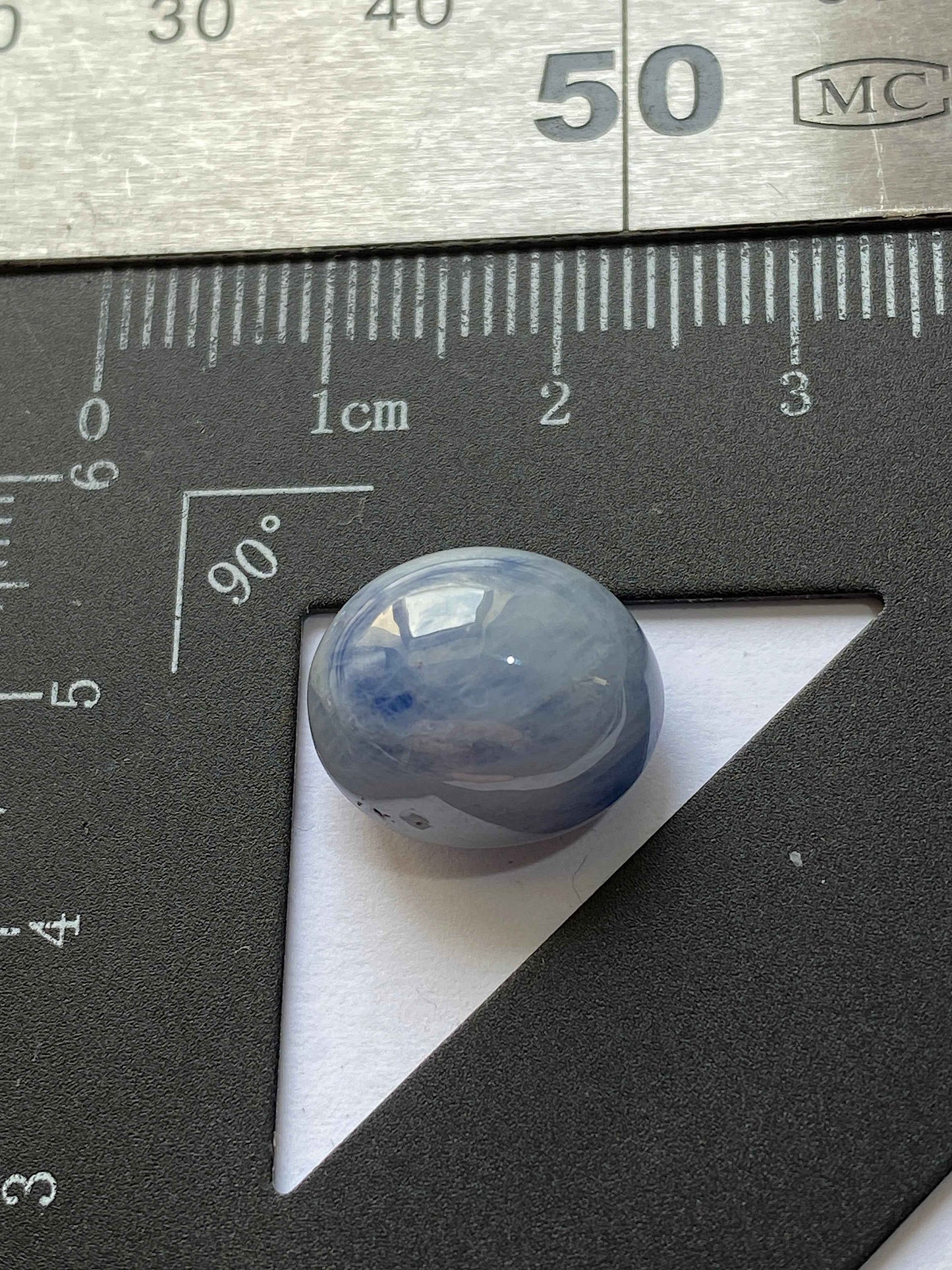 SAPPHIRE CORUNDUM NATURAL GEMSTONE : RATNAPRA, SRI LANKA 16.73Ct MFG4920