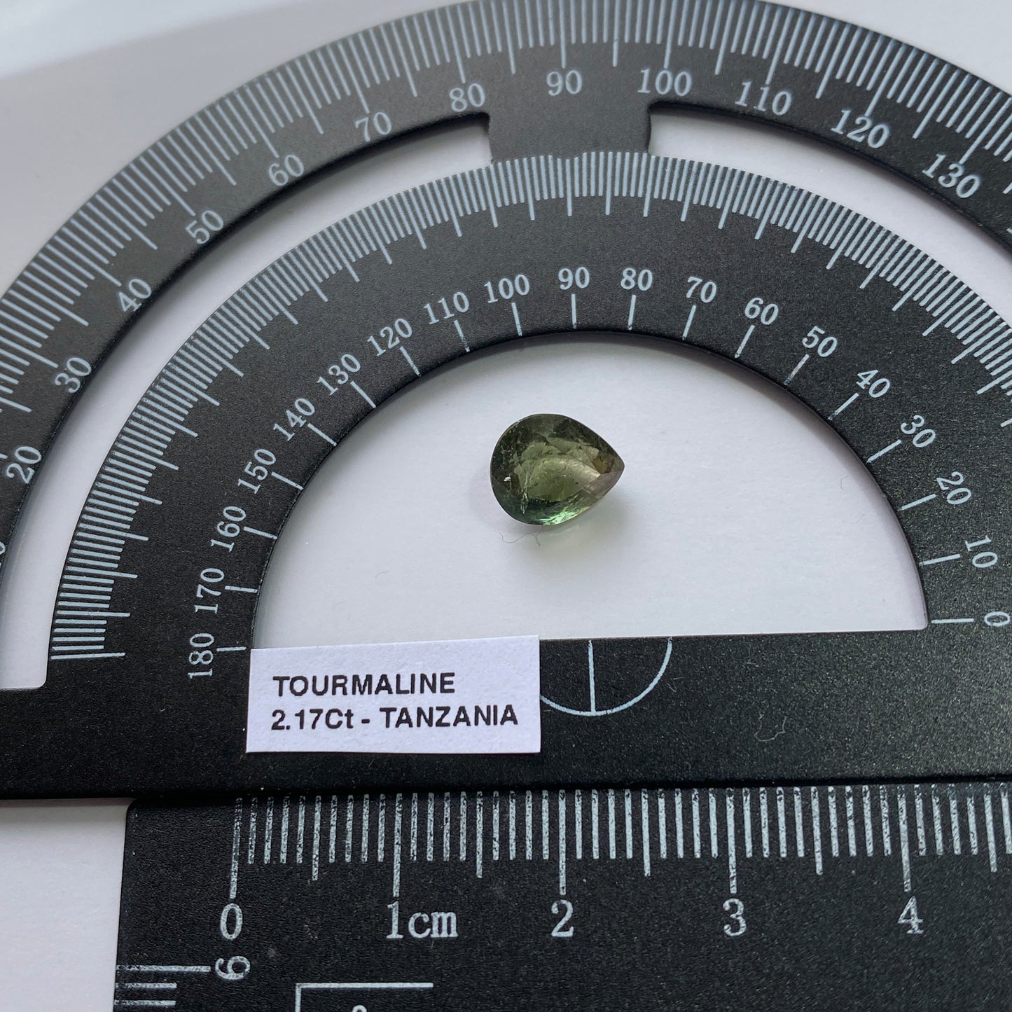 TOURMALINE NATURAL GEMSTONE - MERALANI HILLS, TANZANIA. 2.17Ct  MFG5461