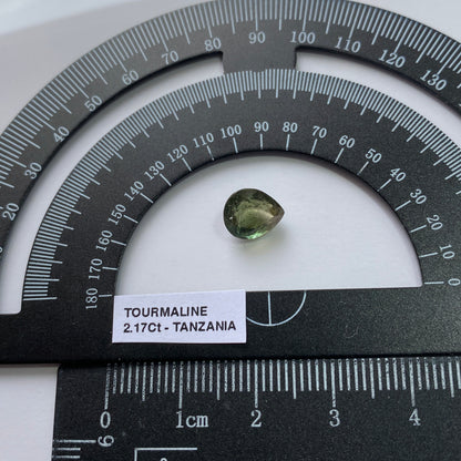 TOURMALINE NATURAL GEMSTONE - MERALANI HILLS, TANZANIA. 2.17Ct  MFG5461
