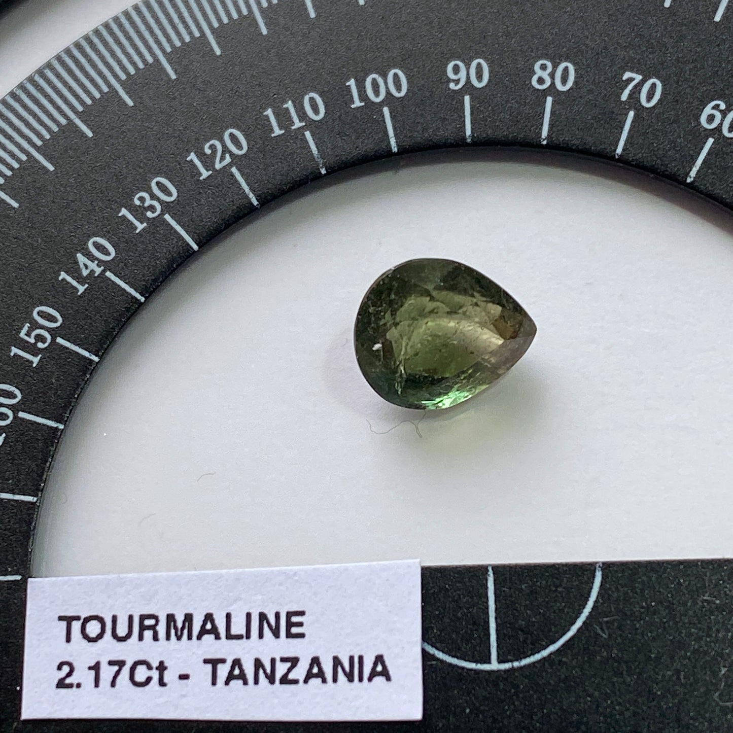 TOURMALINE NATURAL GEMSTONE - MERALANI HILLS, TANZANIA. 2.17Ct  MFG5461