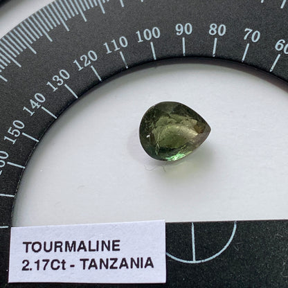 TOURMALINE NATURAL GEMSTONE - MERALANI HILLS, TANZANIA. 2.17Ct  MFG5461