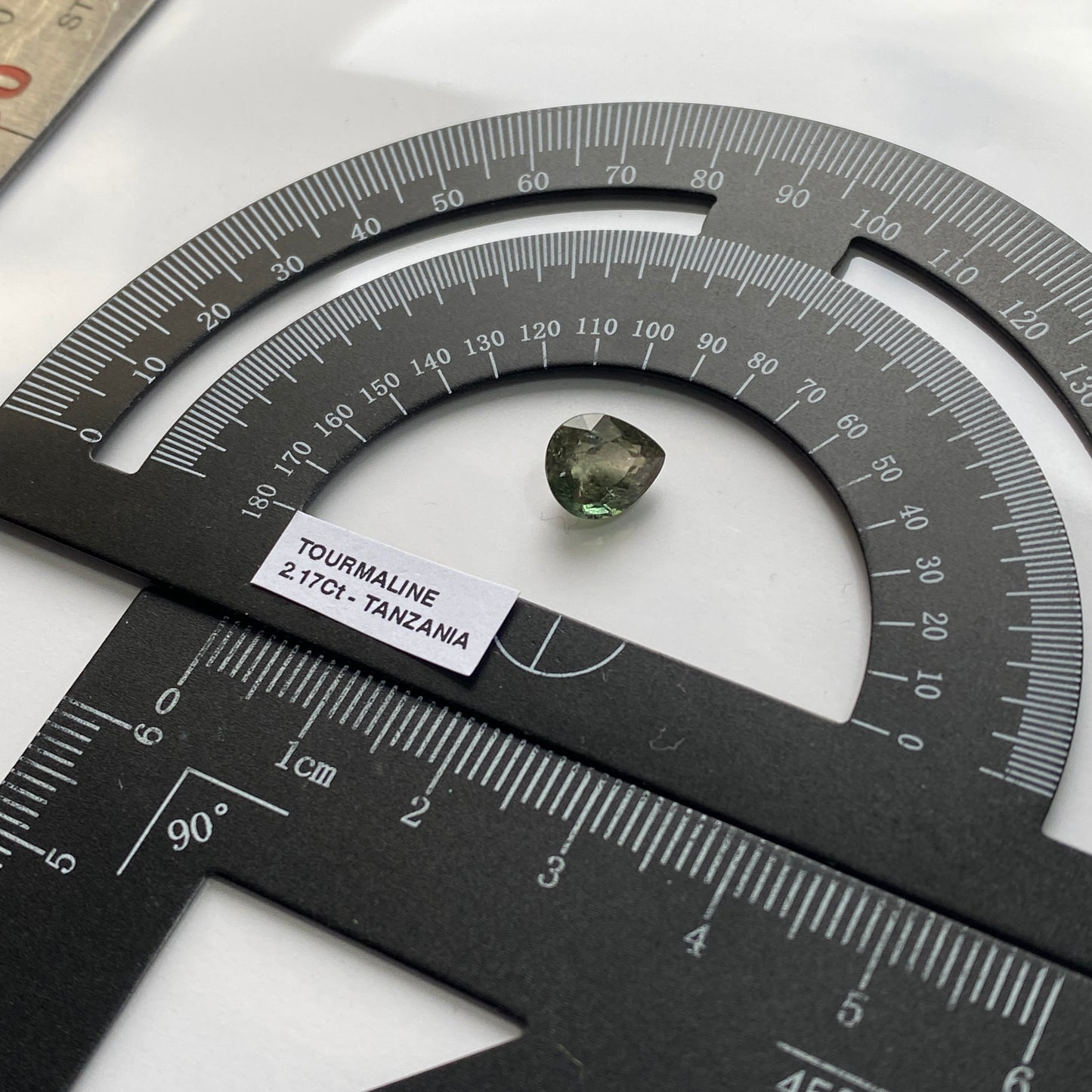 TOURMALINE NATURAL GEMSTONE - MERALANI HILLS, TANZANIA. 2.17Ct  MFG5461