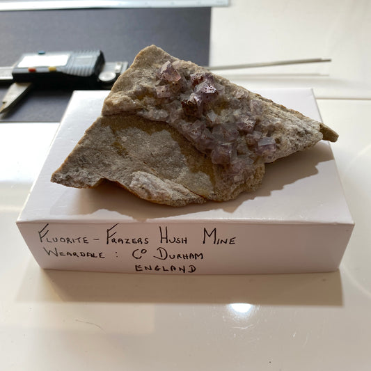 FLUORITE FROM FRAZERS HUSH MINE , WEARDALE  262g  MF3851