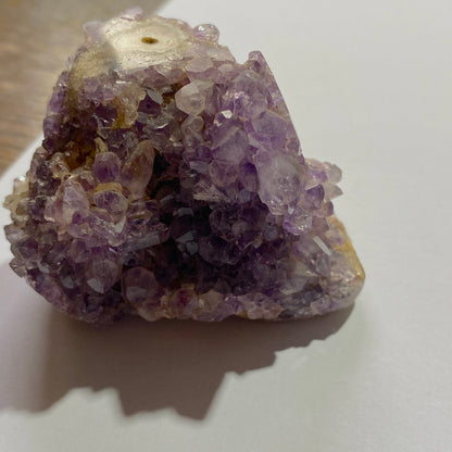 AMETHYST QUARTZ CRYSTAL ASSEMBLAGE FROM ARTIGAS, URAGUAY 104g  MF4104