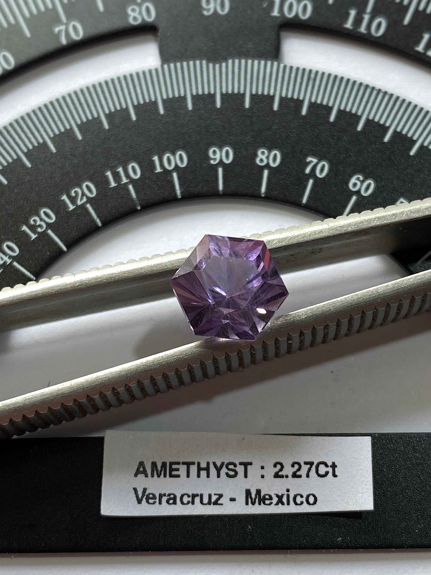 AMETHYST QUARTZ NATURAL GEMSTONE : PIEDRA PARADA, MEXICO 2.27Ct MFG4916