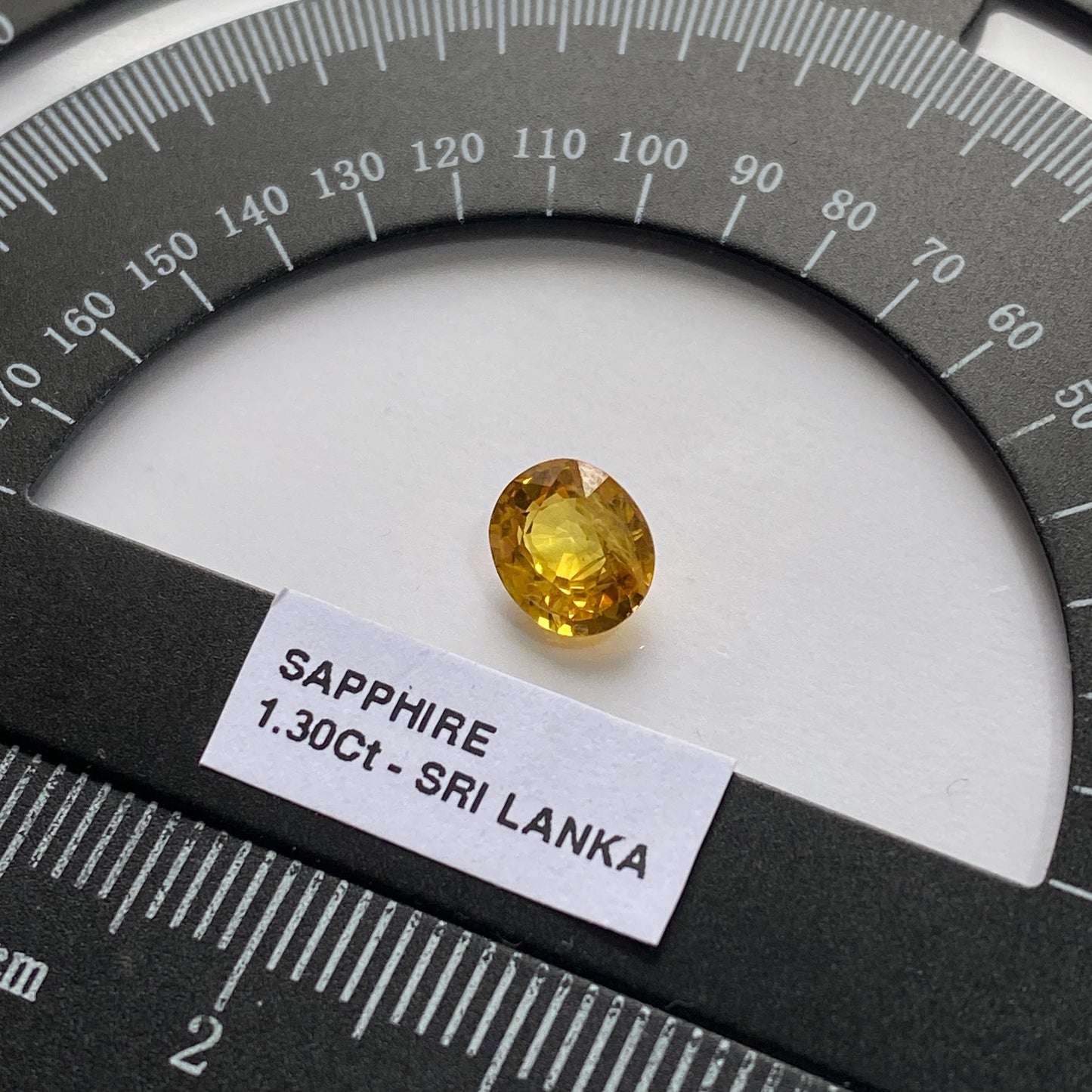 SAPPHIRE CORUNDUM NATURAL GEMSTONE - RATNAPURA, SRI LANKA 1.30Ct. MFG5464