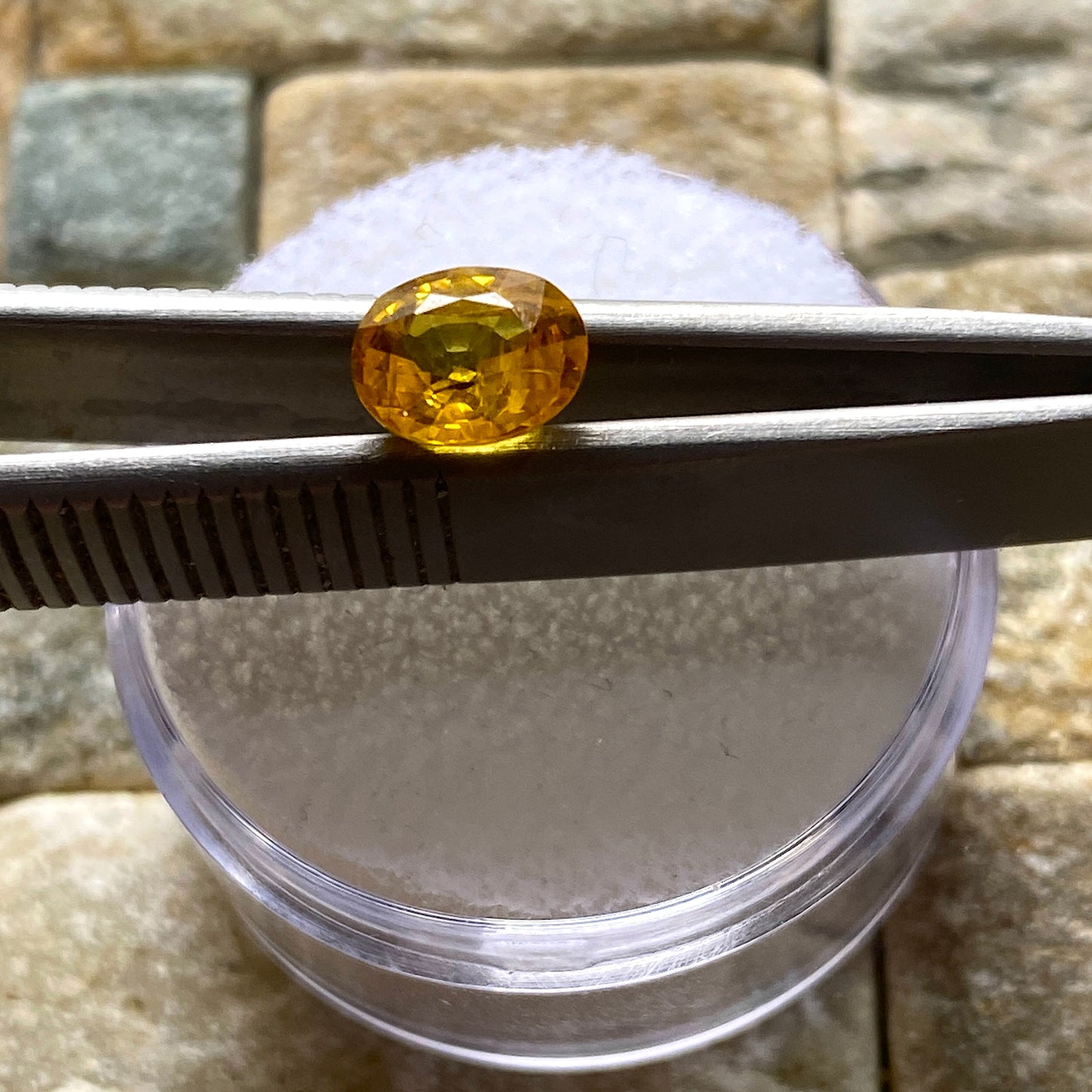 SAPPHIRE CORUNDUM NATURAL GEMSTONE - RATNAPURA, SRI LANKA 1.30Ct. MFG5464