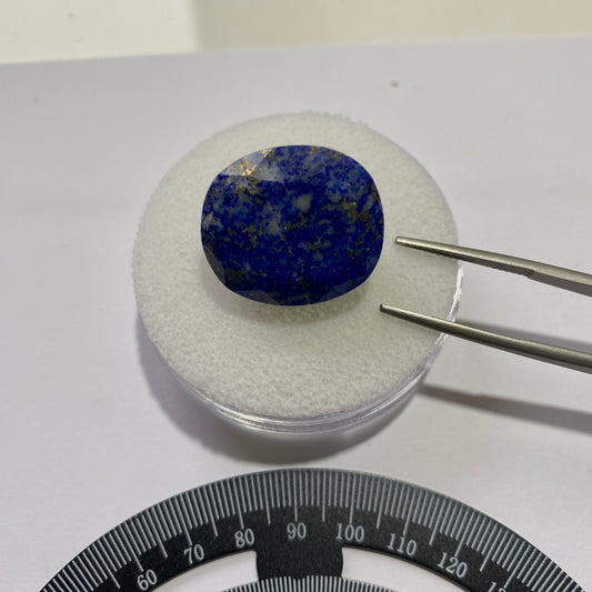 LAPIS LAZULI GEMSTONE  - HINDU KUSH, BADAKHSHAN, AFGHANISTAN 31.20Ct  MFG5010