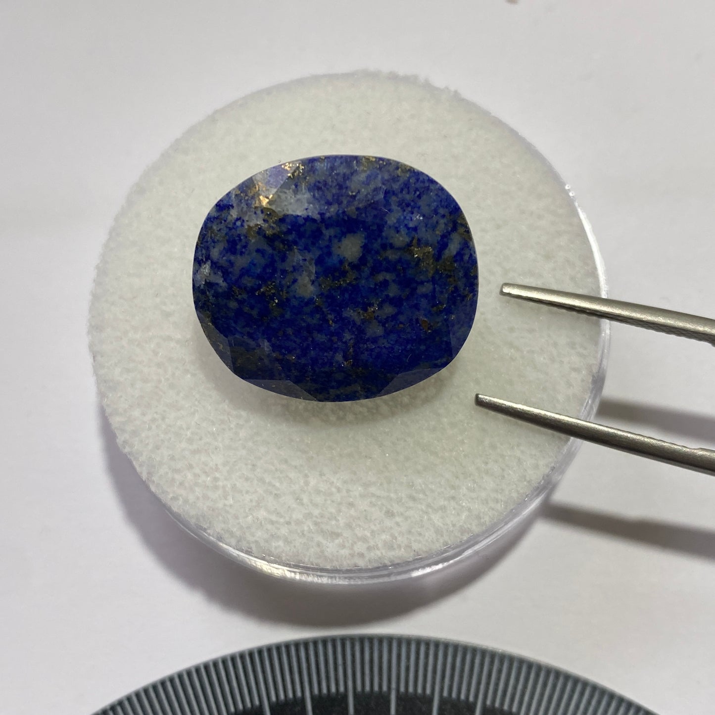 LAPIS LAZULI GEMSTONE  - HINDU KUSH, BADAKHSHAN, AFGHANISTAN 31.20Ct  MFG5010