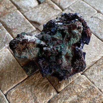 AZURITE/MALACHITE [ETC], BISBEE, ARIZONA, U.S.A.  60g MF1720