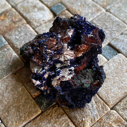 AZURITE/MALACHITE [ETC], BISBEE, ARIZONA, U.S.A.  60g MF1720