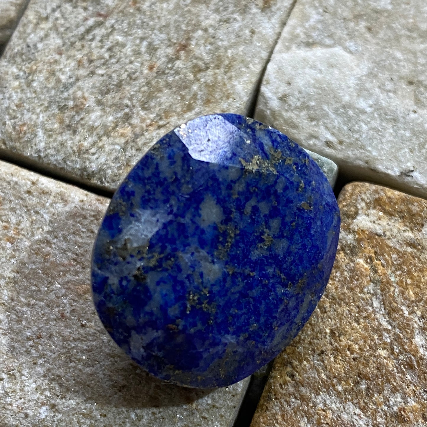 LAPIS LAZULI GEMSTONE  - HINDU KUSH, BADAKHSHAN, AFGHANISTAN 31.20Ct  MFG5010