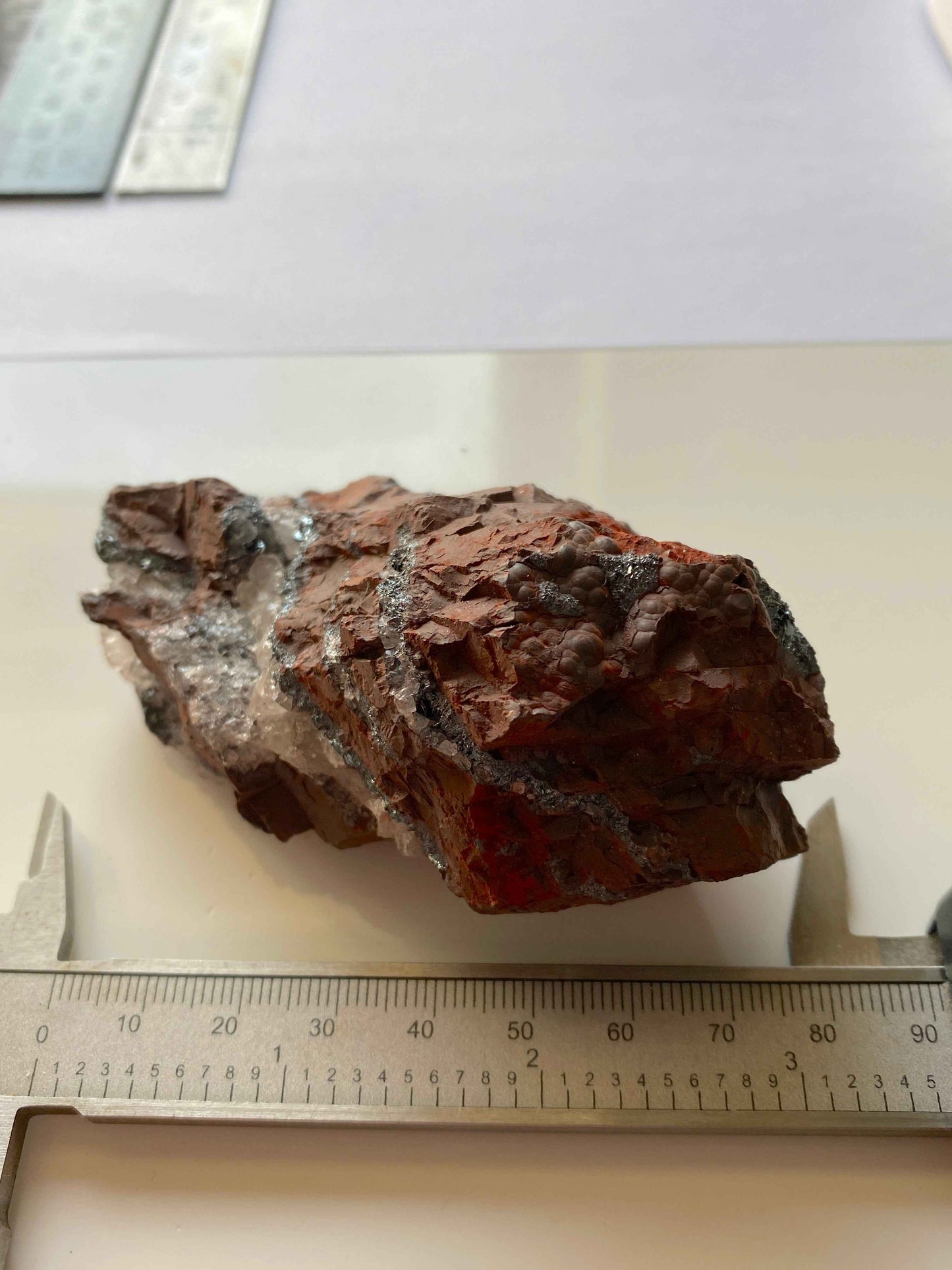 HEMATITE/SPECULARITE : FLORENCE MINE, EGREMONT, CUMBRIA, ENGLAND 291g MF4929
