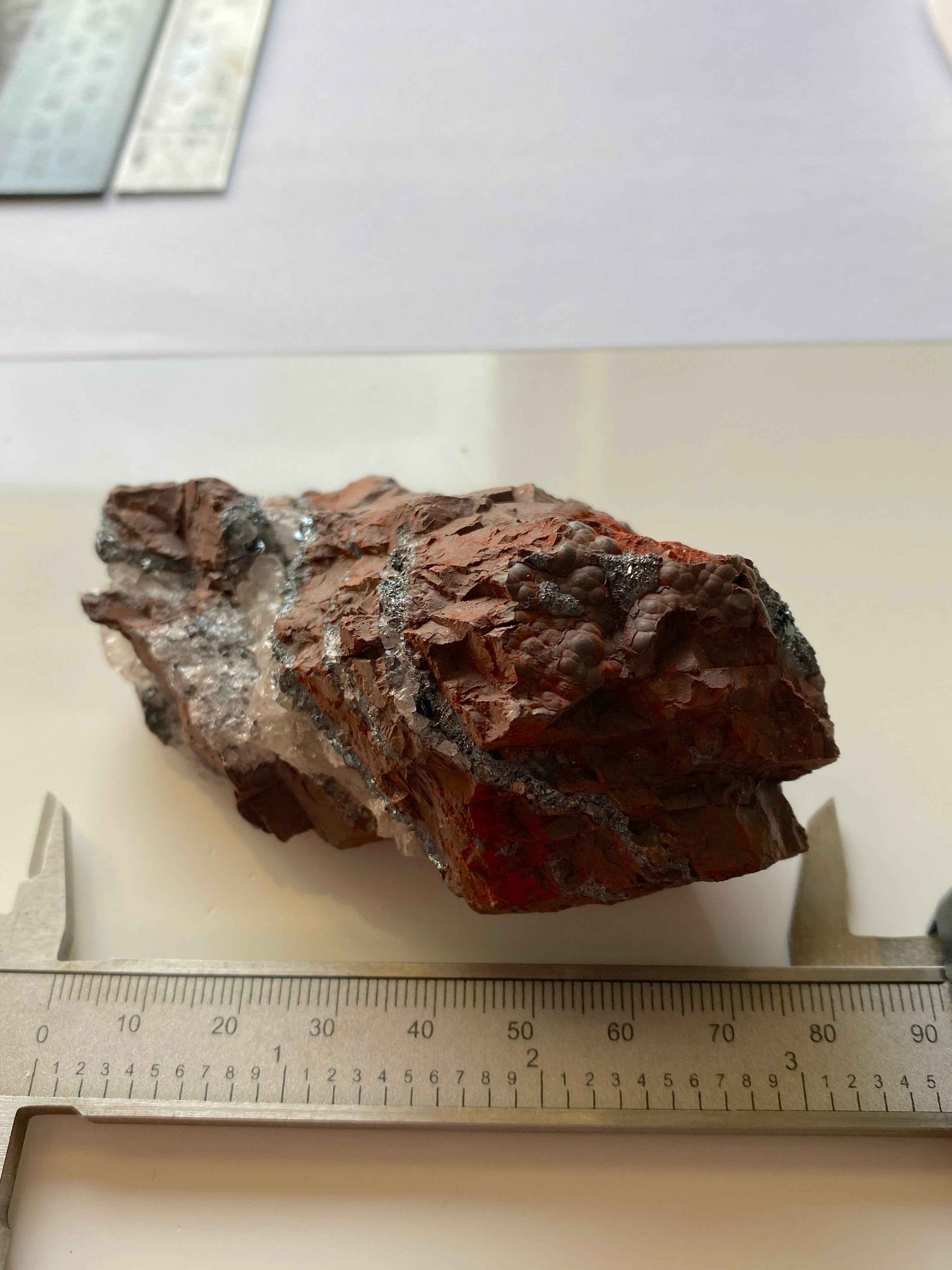 HEMATITE/SPECULARITE : FLORENCE MINE, EGREMONT, CUMBRIA, ENGLAND 291g MF4929