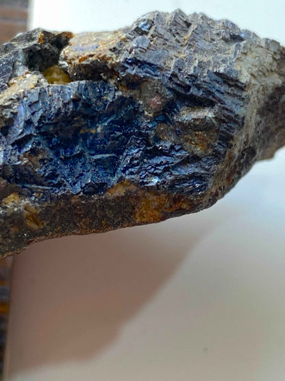 IRIDESCENT GALENA : WEST FORK MINE, REYNOLDS CO, MISSOURI, U.S.A. 26g MF4930