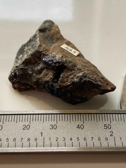 IRIDESCENT GALENA : WEST FORK MINE, REYNOLDS CO, MISSOURI, U.S.A. 26g MF4930