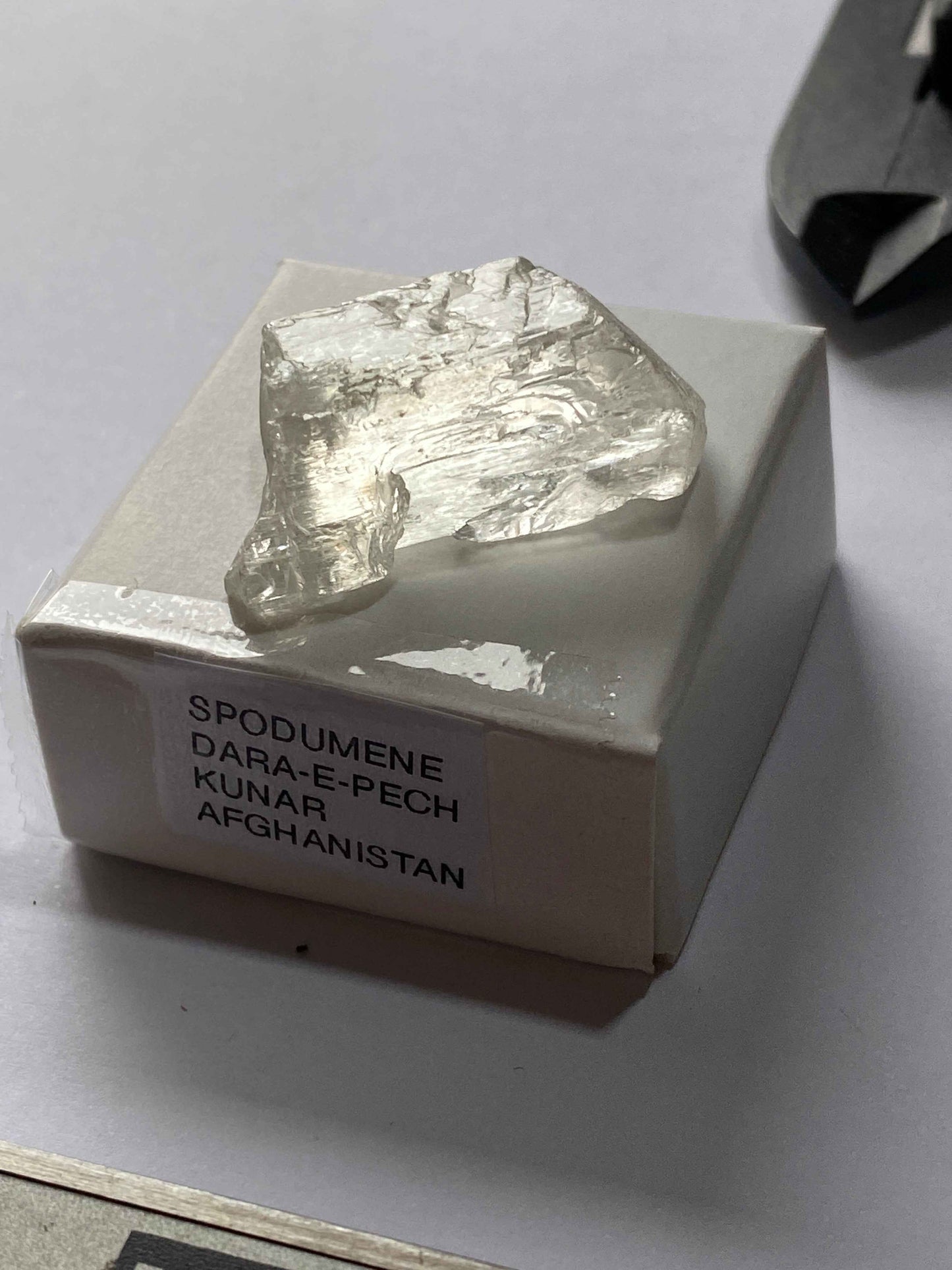 SPODUMENE : DARA-E-PECH, KUNAR, AFGHANISTAN 12g. MF4934
