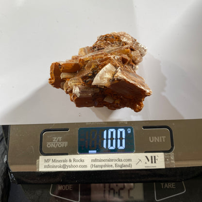 GYPSUM/LIMONITE - HILARION MINE, LAVRION MINING DISTRICT, GREECE 100g MF1346