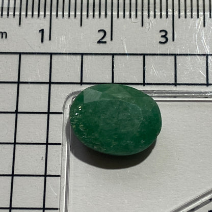 EMERALD BERYL GEMSTONE NATURAL MINED - NDOLA, ZAMBIA  5.75Ct. MFG5015