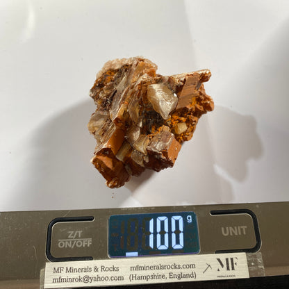 GYPSUM/LIMONITE - HILARION MINE, LAVRION MINING DISTRICT, GREECE 100g MF1346